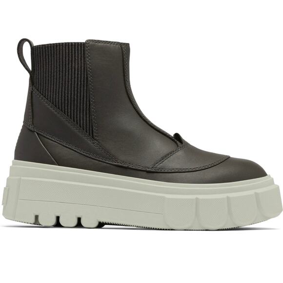 SOREL CARIBOU X Waterproof Platform Chelsea Boot Size 10 Leather Cushioned New - Picture 10 of 14